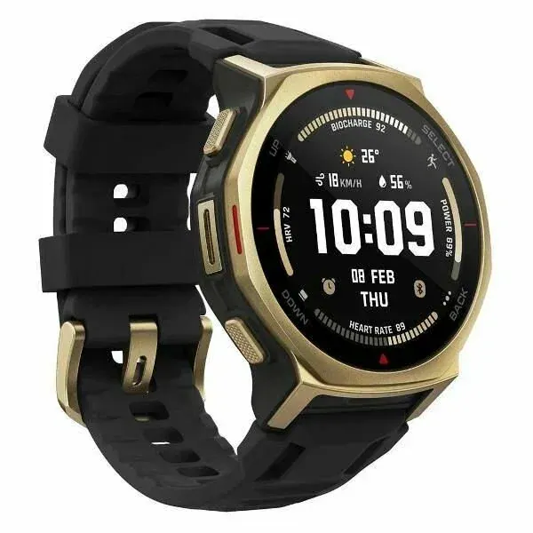 Amazfit T-rex 3 Pro 44mm: AMOLED, 44 мм, Black Gold