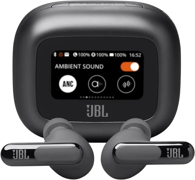 JBL Live Beam 3 — беспроводные наушники с адаптивным шумоподавлением и Smart Charging Case