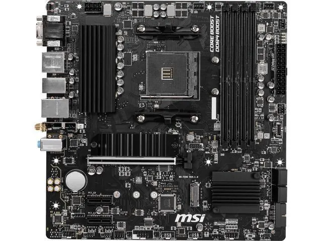 MSI B550M PRO-VDH WIFI: AMD B550, Micro ATX, Wi‑Fi