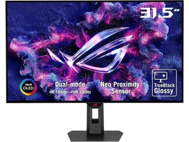 ASUS ROG Strix XG32UCWG: 31,5", 4K Ultra HD, до 165 Гц, OLED, черный
