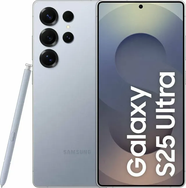 Samsung Galaxy S25 Ultra: 12 ГБ/512 ГБ, синий, 6,9 дюйма, nano-SIM + nano-SIM
