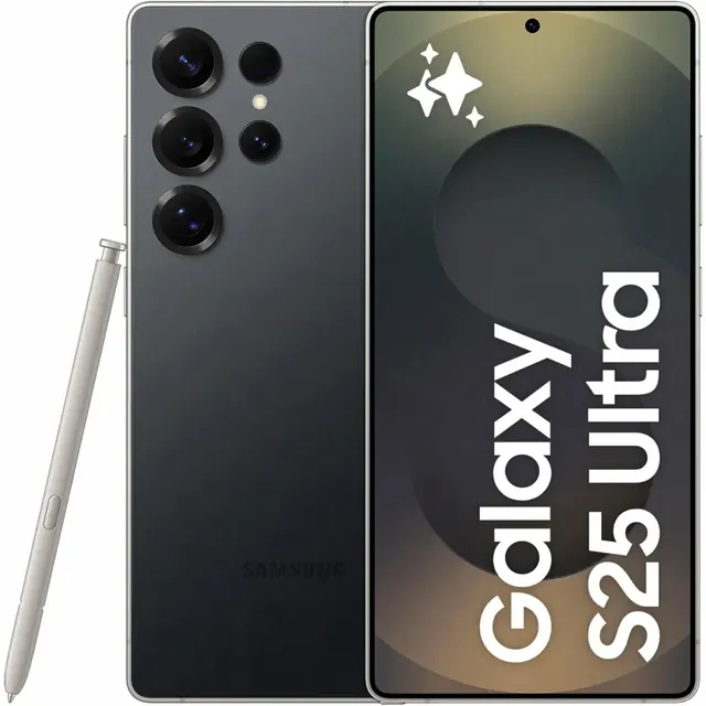 Samsung Galaxy S25 Ultra: 12 ГБ/1 ТБ, 5G, черный титан