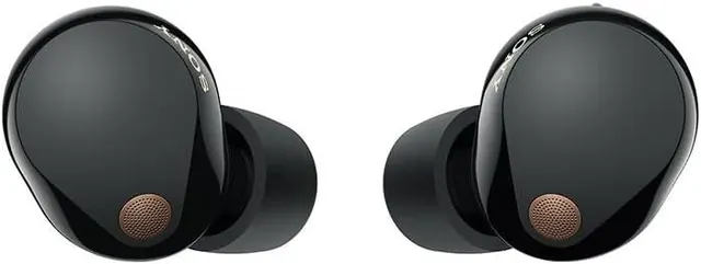Sony WF-1000XM5, черные — TWS-наушники с ANC, Bluetooth 5.0 и быстрой зарядкой