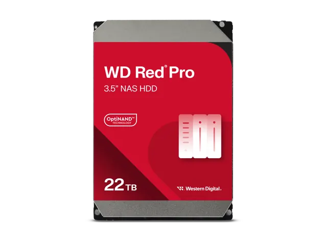 Western Digital WD Red Pro WD221KFGX: 22 ТБ, 3,5", SATA 6 Gb/s