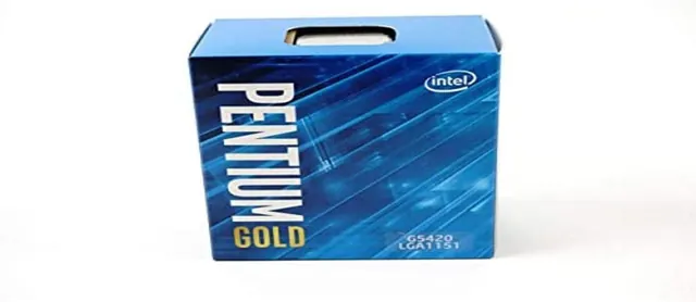 Intel Pentium Gold G5420: 2 ядра / 4 потока, 3,8 ГГц, LGA 1151