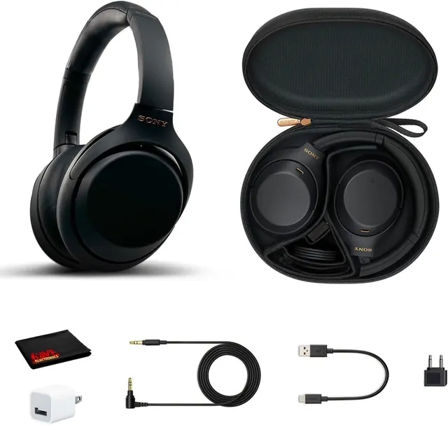 Sony WH-1000XM4 — беспроводные полноразмерные наушники с активным шумоподавлением