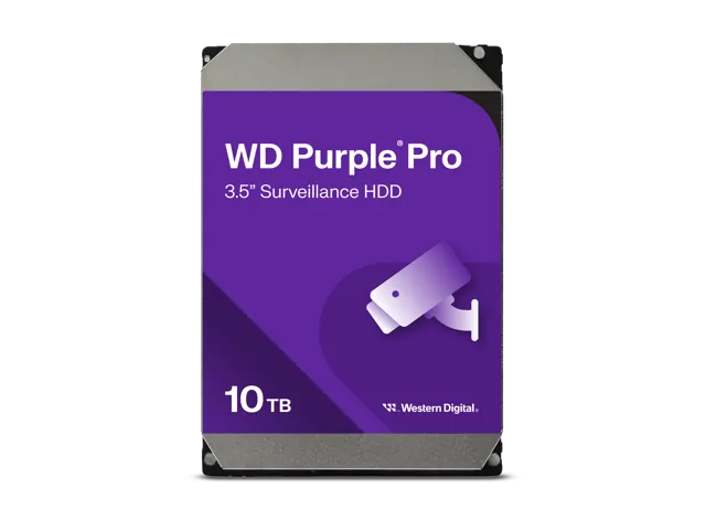 Western Digital WD Purple Pro WD101PURP: 10 ТБ, 3,5", HDD