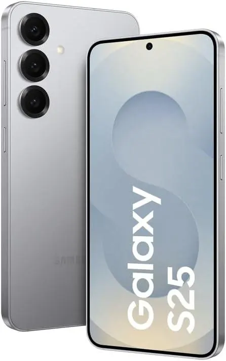 Samsung Galaxy S25 256 ГБ, серебристый, 6,2 дюйма, Dual SIM, 5G