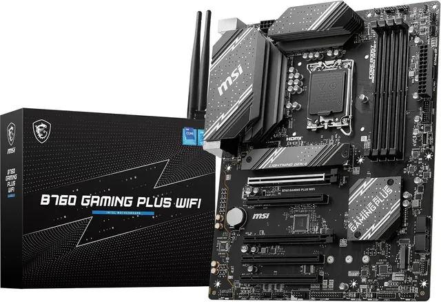 MSI B760 GAMING PLUS WIFI: ATX, Intel B760, LGA 1700, Wi‑Fi 6E