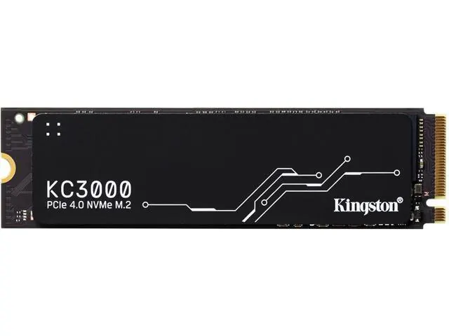 Kingston KC3000: 4096 ГБ, M.2 2280, PCIe 4.0 x4 NVMe