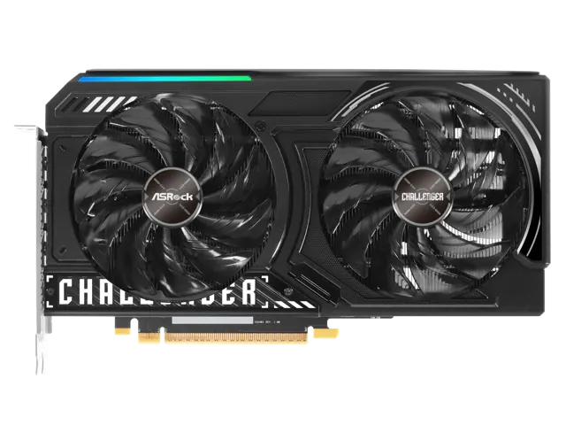 ASRock Intel Arc B570 CHALLENGER: 10 ГБ GDDR6, PCI Express 4.0 x8, ATX