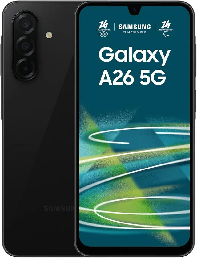 Samsung Galaxy A26 256 ГБ, чёрный — 6,7", Dual SIM, 5G