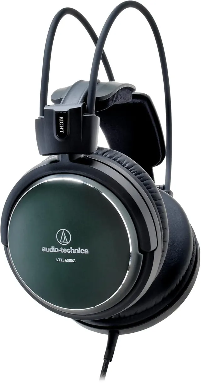 Наушники Audio-Technica ATH-A990Z — закрытые проводные, 53 мм, черные