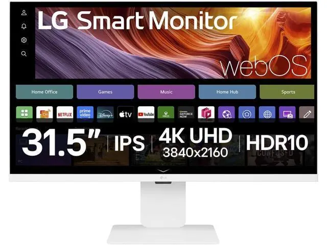 LG 32U830SA-W: 31,5", 4K UHD, IPS, USB-C 65 Вт, белый