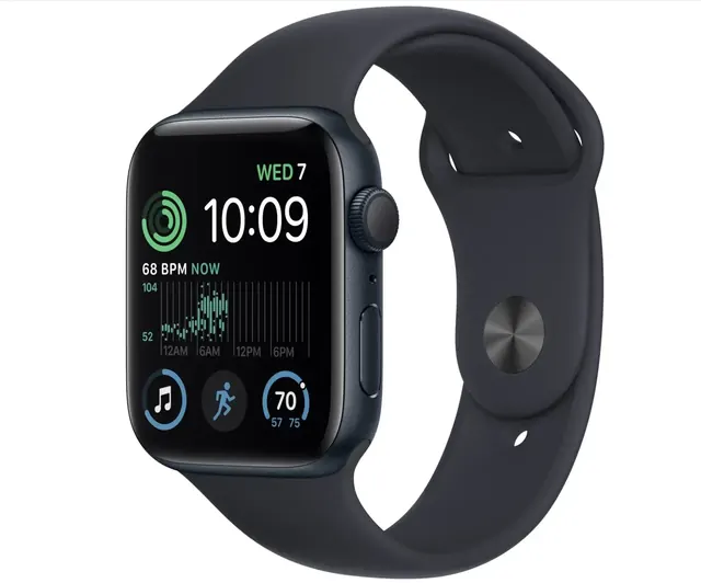 Apple Watch SE 2: 44 мм, Midnight, M/L