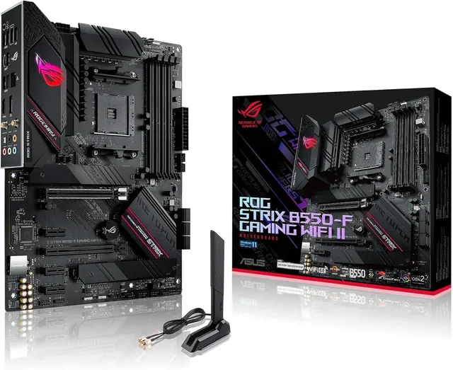 ASUS ROG Strix B550-F Gaming WiFi II: ATX, AM4, Wi‑Fi 6E, PCIe 4.0