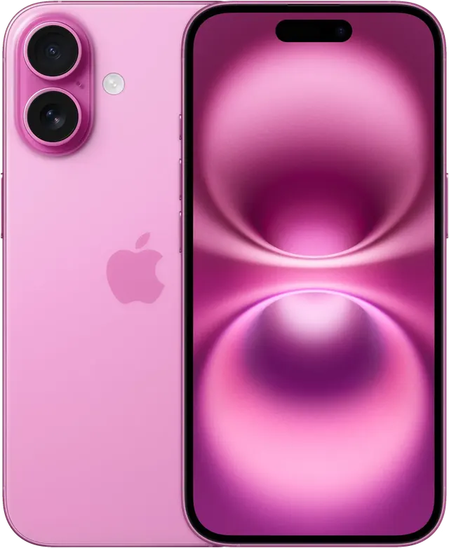 Apple iPhone 16: 128 ГБ, розовый, eSIM