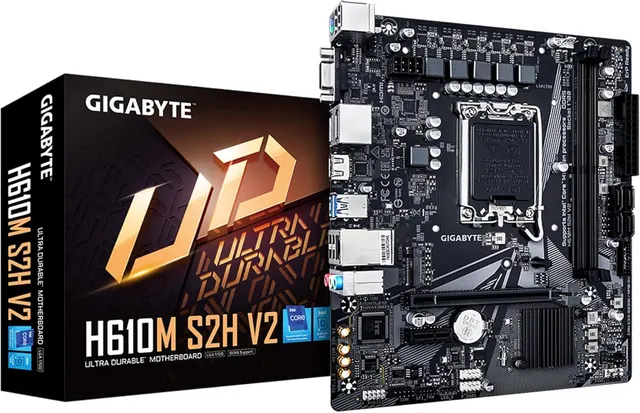 Gigabyte H610M S2H V2: Micro ATX, LGA 1700, DDR5