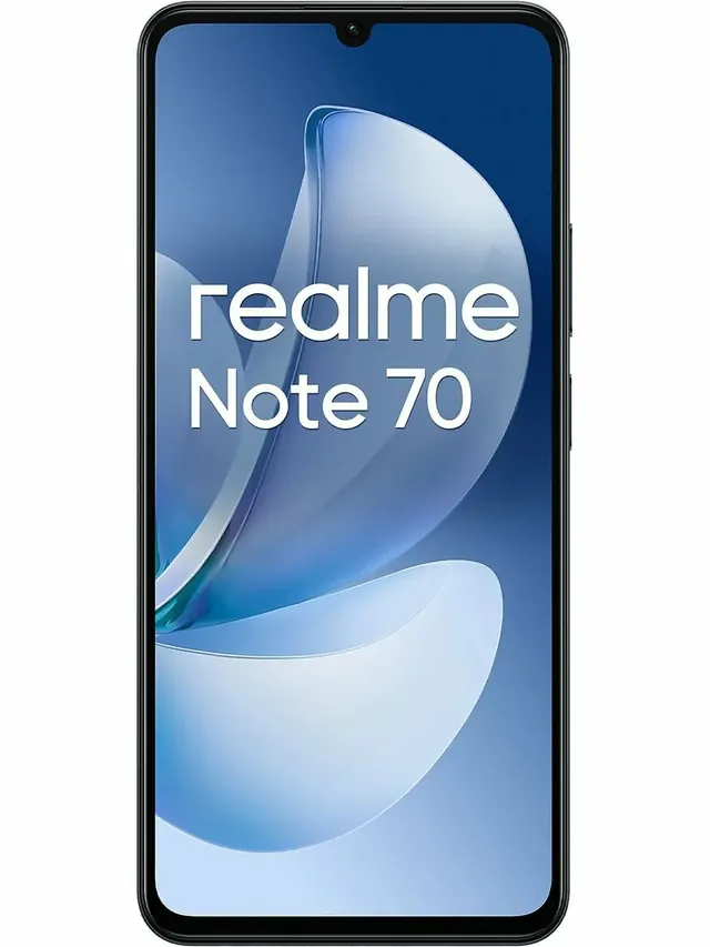 Realme Note 70: 6/128 ГБ, экран 6,7", 90 Гц, черный