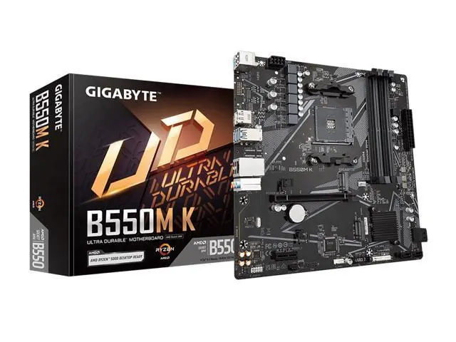 Gigabyte B550M K: AM4, Micro ATX, DDR4, PCIe 4.0