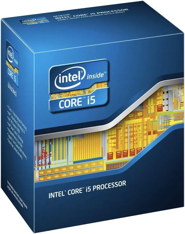 Intel Core i5-3570K: 3,4 ГГц, 4 ядра, LGA 1155
