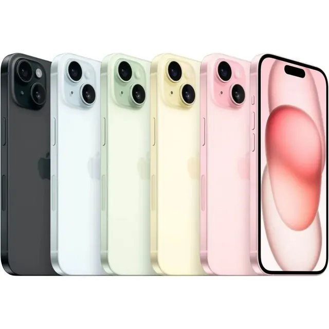 Apple iPhone 15 128 ГБ, черный