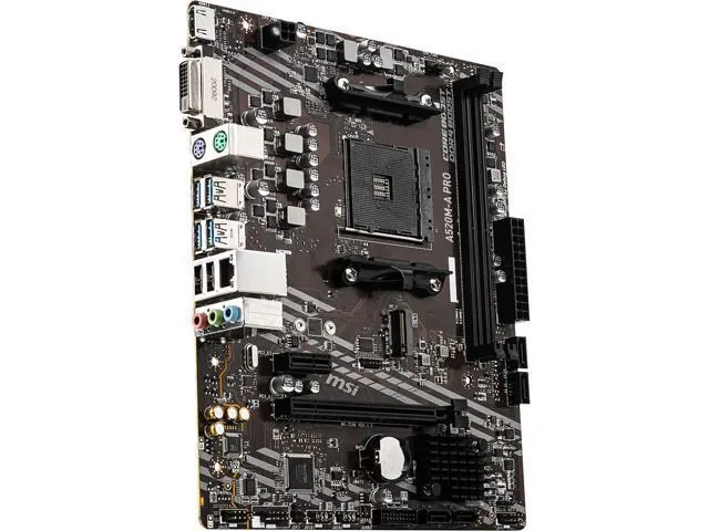 MSI A520M-A PRO: Micro ATX, AMD A520, DDR4, USB 3.0