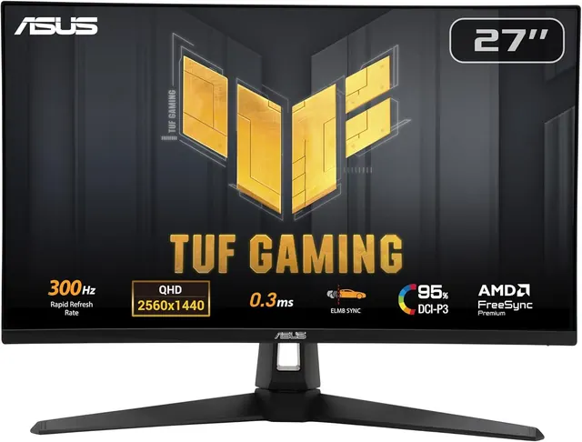 ASUS VG27AQM5A: 27", QHD 2560×1440, 300 Гц, Fast IPS