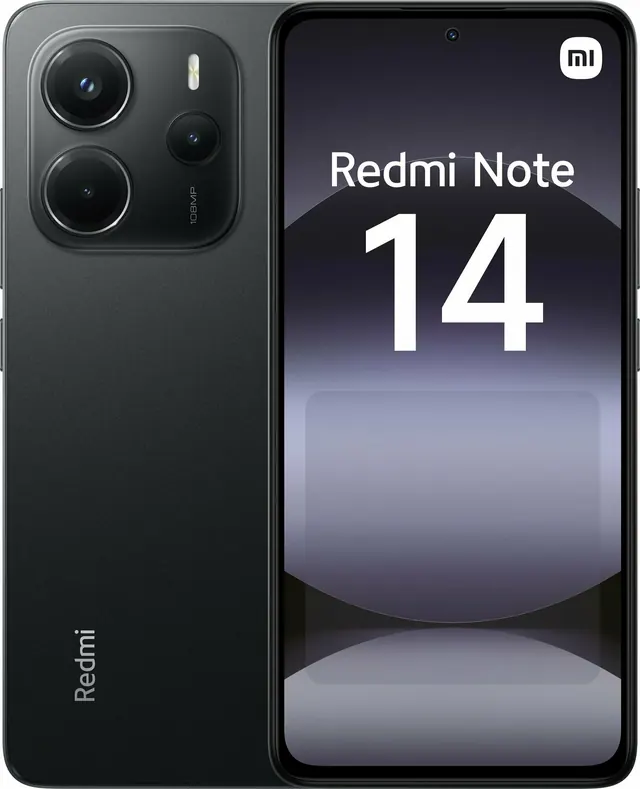 Redmi Note 14 4G: 8/256 ГБ, черный, NFC