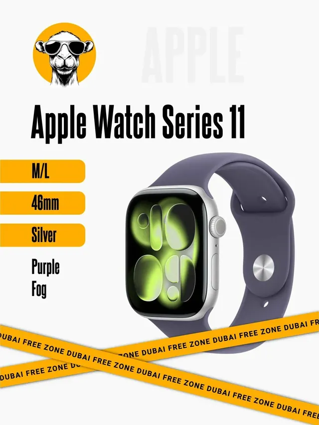 Apple Watch Series 11: 46 мм, GPS, алюминий, серебристый, ремешок M/L