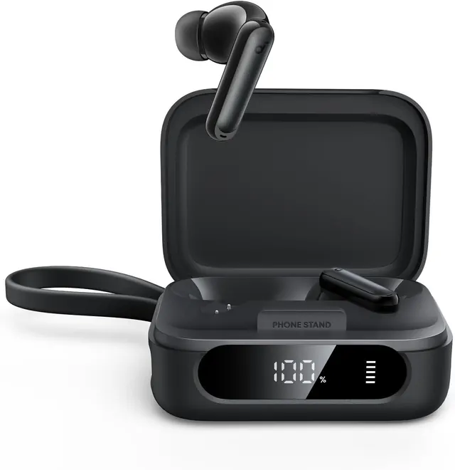 Беспроводные наушники Soundcore P41i с адаптивным шумоподавлением и кейсом-зарядкой