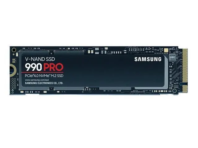 Samsung 990 PRO: 1 ТБ, M.2 2280, PCIe NVMe