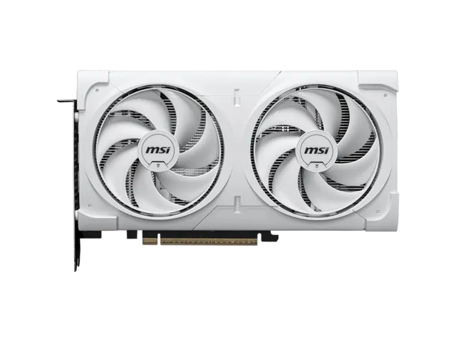 MSI GeForce RTX 5060 Ti VENTUS 2X OC WHITE: 16 ГБ GDDR7, белая