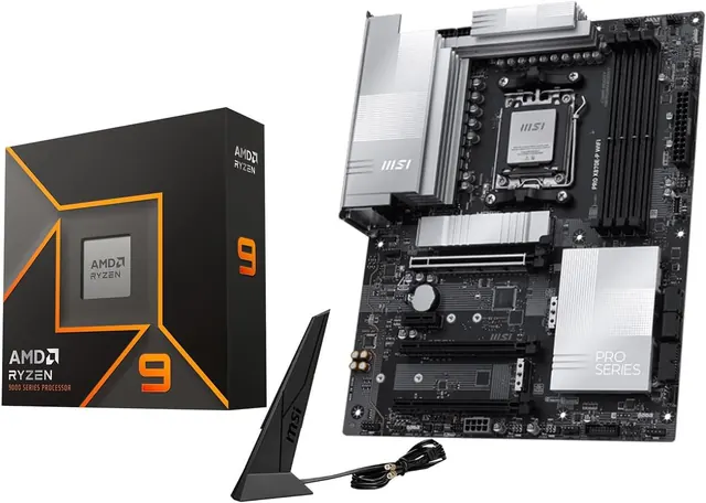AMD Ryzen 9 9900X: 12 ядер, 24 потока, до 5,6 ГГц Boost, Socket AM5