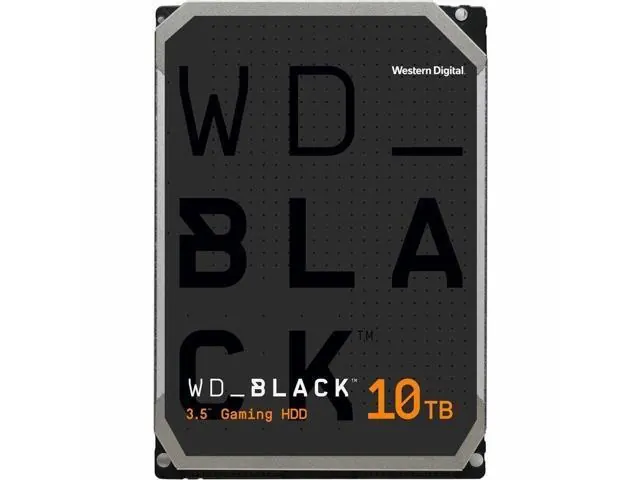 Western Digital WD102FZBX: 10 ТБ, 3,5", SATA, Black