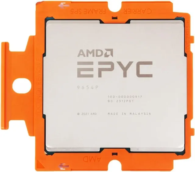 AMD EPYC 9654P: 96 ядер, 128 потоков, кэш L3 384 МБ