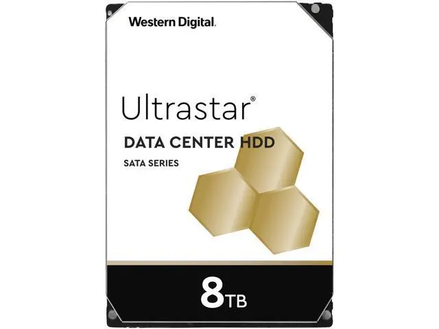 Western Digital Ultrastar DC HC320: 8 ТБ, 7200 об/мин, 3,5 дюйма, SATA 6.0Gb/s