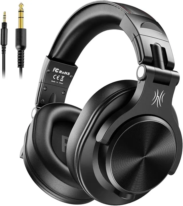 Проводные полноразмерные наушники OneOdio A71 с Hi-Res Sound и разъемами 3,5/6,35 мм