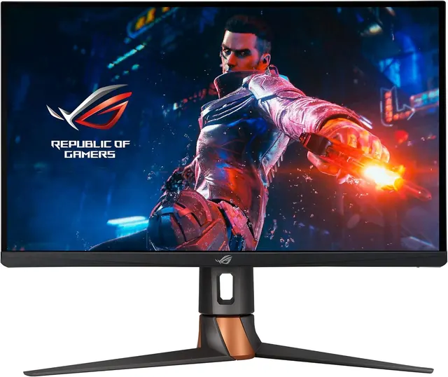 ASUS ROG Swift PG27AQN: 27", 360 Гц, Fast IPS, DisplayHDR 600, чёрный