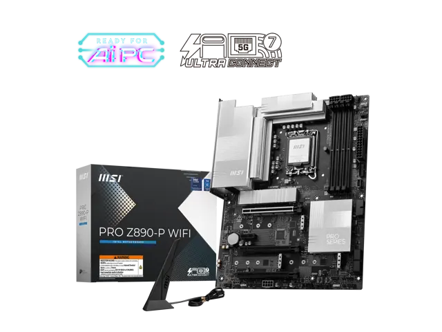 MSI PRO Z890-P WIFI: ATX, LGA 1851, Wi‑Fi 7