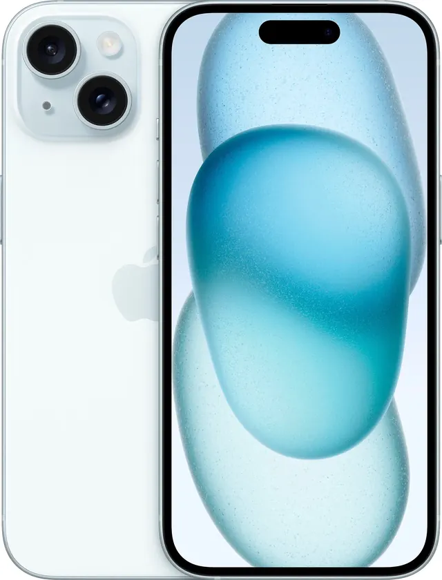 Apple iPhone 15: 512 ГБ, 6,5 дюйма, 5G, светло-голубой