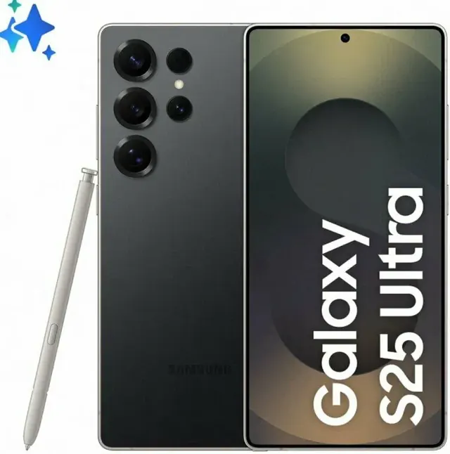 Samsung Galaxy S25 Ultra: 12 ГБ/1 ТБ, 5G, черный титан