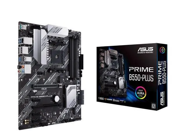 ASUS PRIME B550-PLUS: AMD B550, ATX, DDR4, HDMI, USB 3.0