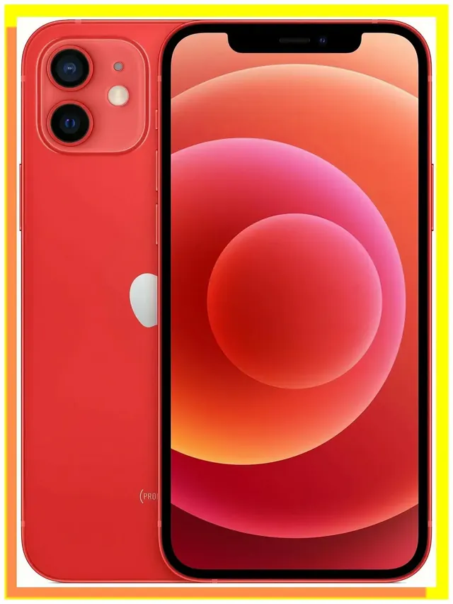 Apple iPhone 12: 4 ГБ/128 ГБ, 5G, nano-SIM, красный