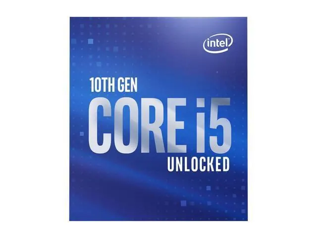 Intel Core i5-10600K: 6 ядер, до 4,8 ГГц, LGA 1200
