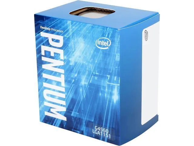 Intel Pentium G4560: 3,50 ГГц, LGA 1151, Intel HD Graphics 610