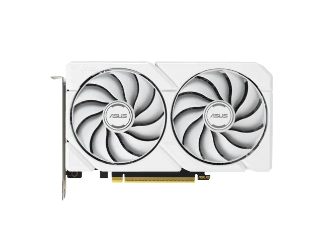 ASUS Dual Radeon RX 9060 XT: 16 ГБ GDDR6, PCI Express 5.0 x16, белый