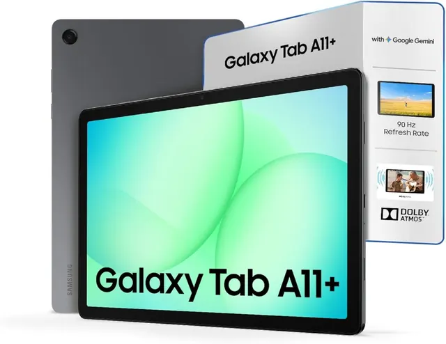 Samsung Galaxy Tab A11+ Plus 2026 — 256 ГБ, 8 ГБ, 11", 90 Гц, Wi‑Fi, серый