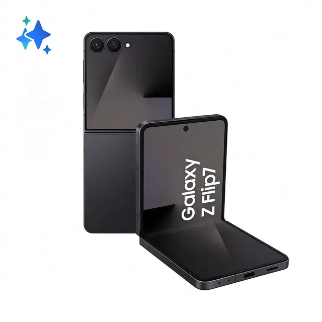 Samsung Galaxy Z Flip7: 12 ГБ/256 ГБ, черный