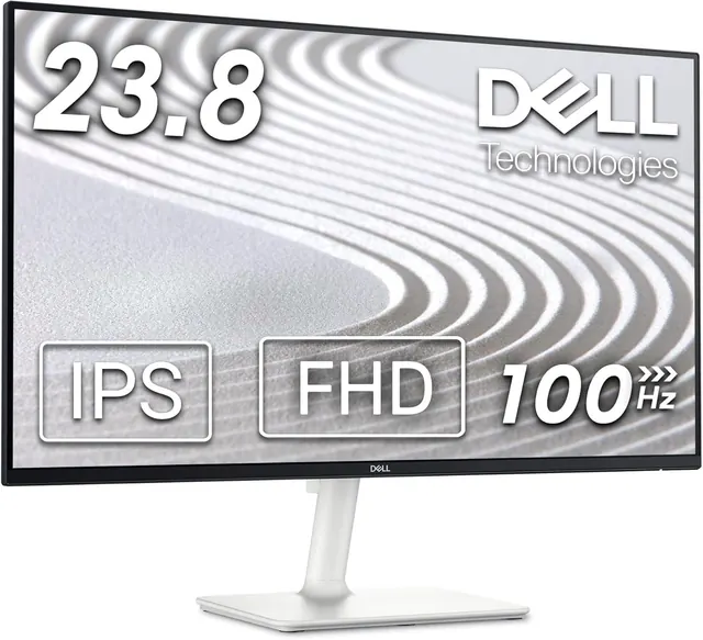 Dell S2425H: 23,8", Full HD, 100 Гц, белый